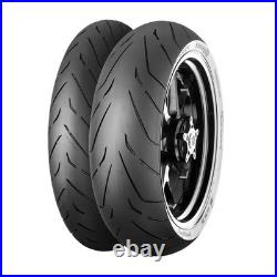 100/80-17 (52S) + 130/70-17 (62S) Pair of Continental Conti Road Motobike Tyres