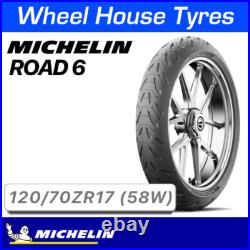120/70ZR17 (58W) Road 6 TL Front Michelin 120/70ZR17 (58W) Road 6 TL Front Michelin