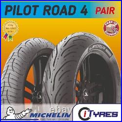 120 70 17 190 55 17 Michelin Road 4 Tl Motorcycle Motorbike Matched Pair Tyres