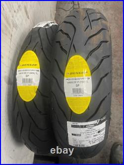 120/70-zr17 Front & 180/55-zr17 Rear New Dunlop Road Smart 4 Pair Tyres Tires