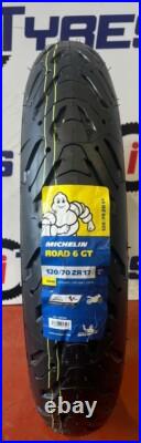 120/70zr17 Michelin Road 6 Gt Tl Motorcycle Motorbike Front Tyre