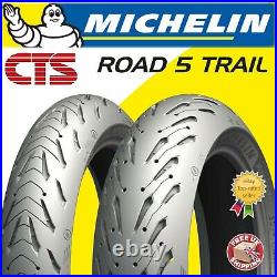 120/70zr19 & 170/60zr17 Michelin Road 5 Trail Motorcycle Tyres Matched Pair
