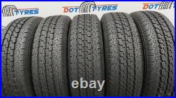 185 R 14C Security Road 102/100S 8mm 2003 NEW Old Stock 185R14C 5 Tyres Total