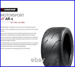 195 50 15 NANKANG AR-1 Brand New SEMI SLICK ROAD LEGAL TRACK TYRE 19550R15 195 50 15 NANKANG AR-1 Brand New SEMI SLICK ROAD LEGAL TRACK TYRE 19550R15