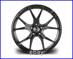 19 Black RV192 Alloy Wheels Fits Audi A5 A6 All Road A7 5x112 9.5J