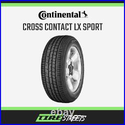 1X Continental Cross Contact LX Sport ContiSilent 275 40 R22 108Y XL NEW Car Tyr 1X Continental Cross Contact LX Sport ContiSilent 275 40 R22 108Y XL NEW Car Tyr