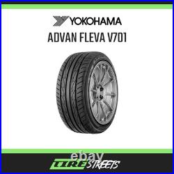 1X Yokohama Advan Fleva V701 205 45 R17 88W Performance Tyre