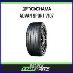 1X Yokohama Advan Sport V107 245 35 R20 Performance Tyre