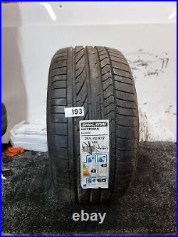 1 X 255 40 R17 94W BRIDGESTONE POTENZA (NO PUNCTURE NO REPAIR) New Tyre RUNFLAT