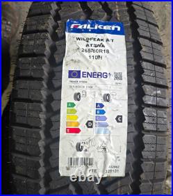 1 x 265/60/18 110S XL Falken Wildpeak A/T AT3WA All Season Tyre 265 60 18