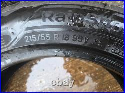 1 x RainSport 5 Performance Road Tyre 215 55 18 99V Extra Load XL