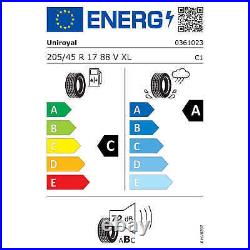 1 x Uniroyal RainSport 5 205/45/17 88V XL Performance Road Tyre