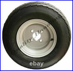 high speed 4 stud rim 20.5 8-10 4ply road legal tyre Parnells 20.5x8-10 trailer wheel 