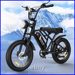 20 Electric Bike 5OOW 48V 15Ah Mountain Bike 4.0 Fat Tyre Off road E-bike Adult