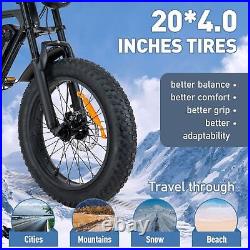 20 Electric Bike 5OOW 48V 15Ah Mountain Bike 4.0 Fat Tyre Off road E-bike Adult