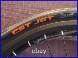 22 Vigeo Off Road Wheelchair Wheels with CST Jet Tyres & 105mm Axle Pins 1 Pair