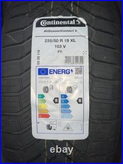 235 50 R19 103 V Continental All Seasons Contact 2 Tyre Fr