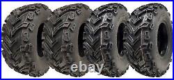 24x10.00-11 & 24x8.00-11 ATV Quad Tyres 6ply P3128 E-Mark Road Legal (Set of 4)