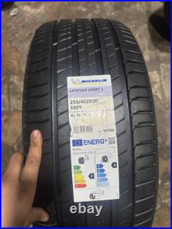 255 45 20 101W Audi (AO) Michelin Latitude Sport 3 Tyre Only x1