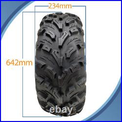 25x10.00-12 & 25x8.00-12 ATV Tyres 4ply P3080 OBOR Pinacle Road Legal (Set of 4)
