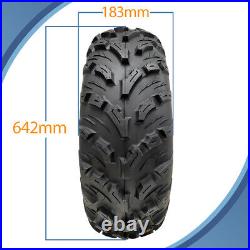 25x10.00-12 & 25x8.00-12 ATV Tyres 4ply P3080 OBOR Pinacle Road Legal (Set of 4)