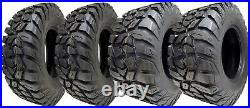 25x10.00-12 & 25x8.00-12 ATV Tyres 8ply WL03 OBOR Antelope Road Legal (Set of 4)