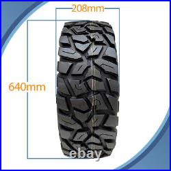 25x10.00-12 & 25x8.00-12 ATV Tyres 8ply WL03 OBOR Antelope Road Legal (Set of 4)