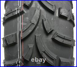 25x10.00-12 Quad tyre, 6ply, ATV tyre, 7psi, P377 ATV tyre road legal set of 2