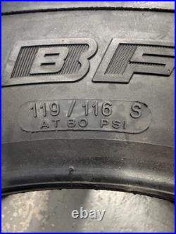 265/60/18 13mm BFGoodrich All-Terrain T/A KO2 N0 119/116 S PR10 A3069 DOT 1124