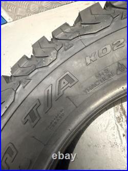 265/60/18 13mm BFGoodrich All-Terrain T/A KO2 N0 119/116 S PR10 A3069 DOT 1124