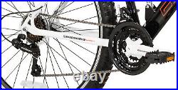 27.5 Genesis V2100 Mountain Pro Bike Off Road Tires 21-Speed Bicycle, 5'6+