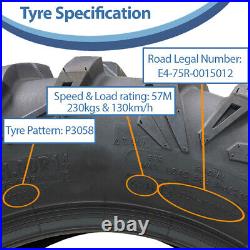 27x11.00R14 & 27x9.00R14 ATV 6ply Tyres OBOR Cypress Road Legal (Set of 2 & 2)