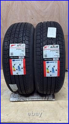 2X 215/65/ R 17 (99V) M+S RIKEN 4X4 ROAD 701 Dot2021 Made By Michelin