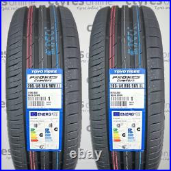 2X New 205 60 16 Toyo Proxes Comfort 96V XL 205/60R16 (2 TYRES)