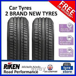 2X New 225 55 16 RIKEN ROAD PERF 95V 2255516 225/55R16 C/C RATED MICHELIN MADE