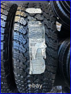 2X P255-75-17 113T Goodyear Wrangler M+S, Brand New, DOT 2007-2011
