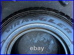 2X P255-75-17 113T Goodyear Wrangler M+S, Brand New, DOT 2007-2011