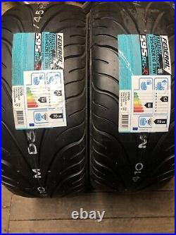 2 New Tyres 205/45zr16 FEDERAL 595 RSR 83W 205 45 16 Track Road Legal Semi Slick