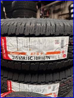2 X 215 65 16 C Nankang New Tyres Chunky Mud All Terrain Van Offroad 2156516c