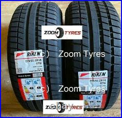 2 X Riken 215 55 16 XL 97w Made By Michelin Tyres Road Performance 2155516