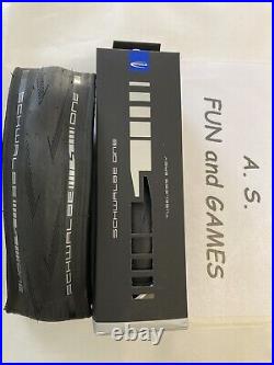 2 X Schwalbe One Race Guard 700 x 28c folding Tubeless Race tyres black
