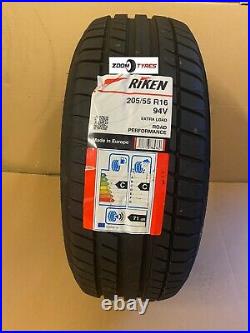 2 X Tyres Riken 205 60 16 XL 96v Made By Michelin Tyres Road Performance 2056016