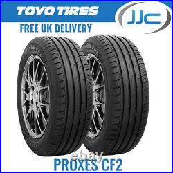 2 x 165/60/15 77H Toyo Proxes CF2 Performance Road Tyres 165 60 15