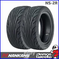 2 x 185/60/13 84V XL Nankang NS-2R E-Marked Semi-Slick Road Day Tyre 1856013
