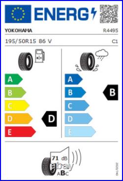 2 x 195 50 R15 86V 1955015 YOKOHAMA Track Day Race Road Advan A052 Tyres