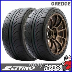 2 x 205/40/17 Zestino Gredge 07R Medium Semi Slick Road Legal Track Day Tyres