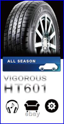 2 x 2157016 Hifly HT601 M+S Mud Snow Tyres 4x4 SUV Car All-Weather 215/70r16 x2