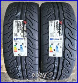 2 x 215 45 R17 87W 2154517 Yokohama Track Day Road Advan Neova AD08RS Tyres x2