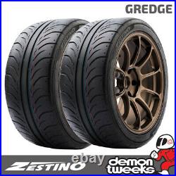 2 x 225/40/18 Zestino Gredge 07R Medium Semi Slick Road Legal Track Day Tyres