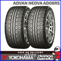 2 x 225 45 R16 89W (2254516) Yokohama Advan Neova AD08RS Tyres Track Day Road